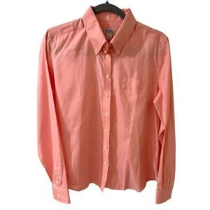 Lilly Pulitzer Muffy Shirt Luxury Oxford Mizner Pink, size 8